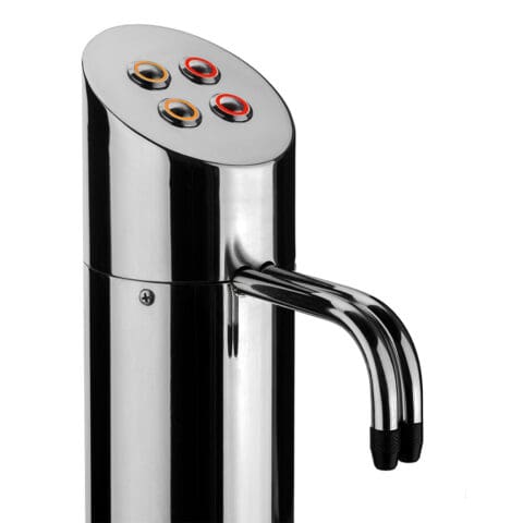 DispoElectric display with buttons close-up