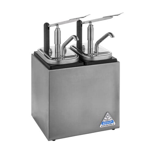 Saucebar unheated double with 2 NEOdis dispensers